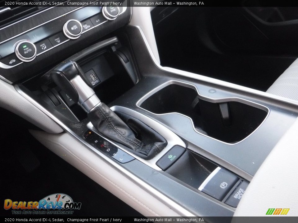 2020 Honda Accord EX-L Sedan Champagne Frost Pearl / Ivory Photo #18