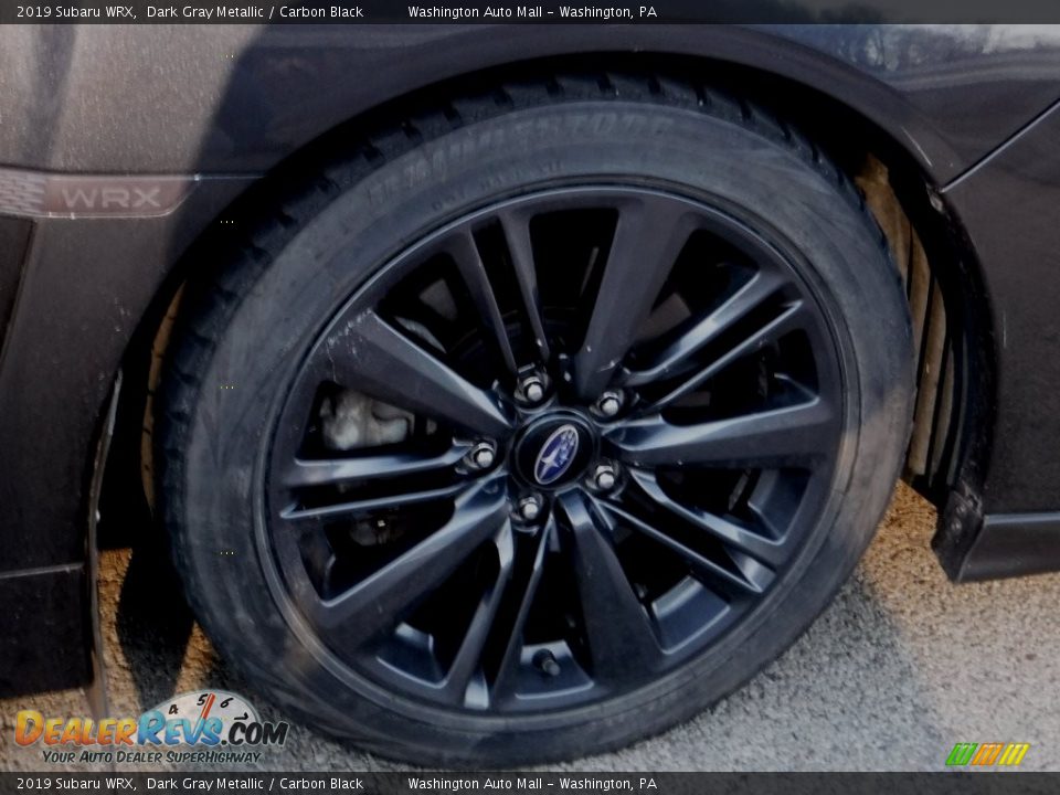 2019 Subaru WRX Dark Gray Metallic / Carbon Black Photo #8