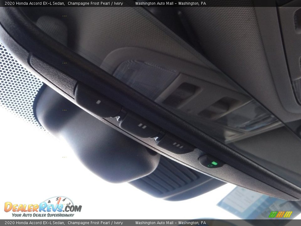 2020 Honda Accord EX-L Sedan Champagne Frost Pearl / Ivory Photo #27