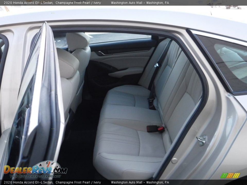 2020 Honda Accord EX-L Sedan Champagne Frost Pearl / Ivory Photo #29