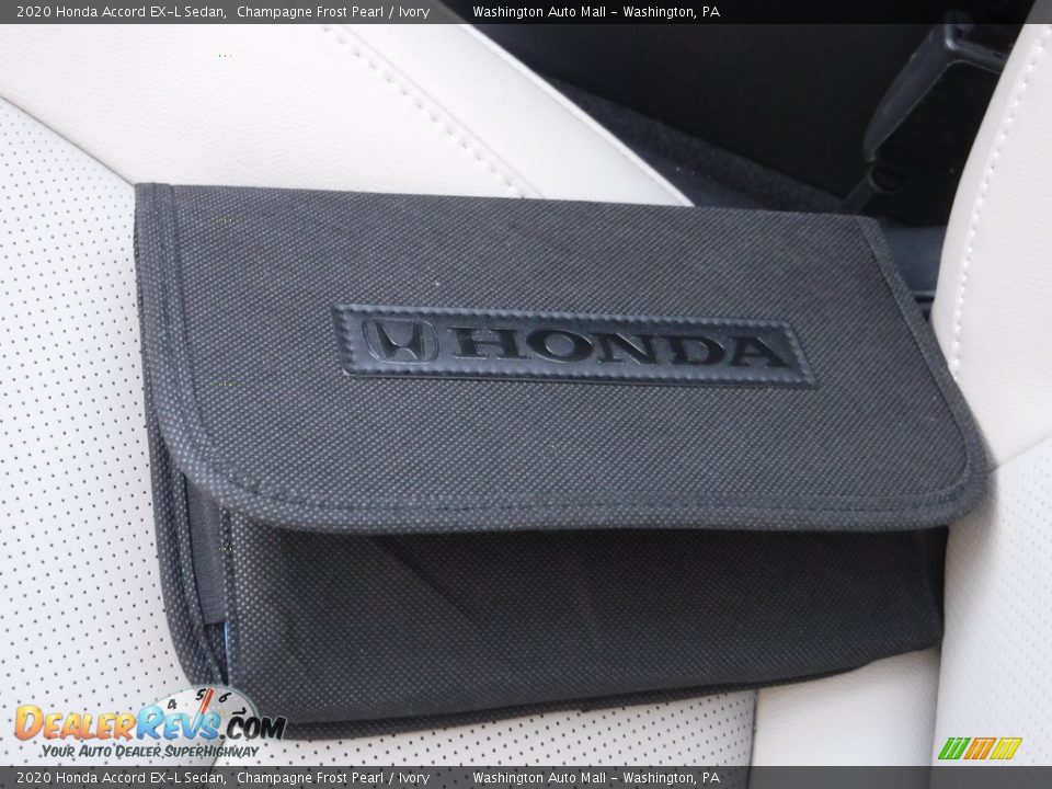 2020 Honda Accord EX-L Sedan Champagne Frost Pearl / Ivory Photo #31