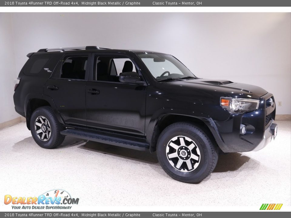 2018 Toyota 4Runner TRD Off-Road 4x4 Midnight Black Metallic / Graphite Photo #1