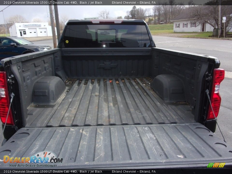 2019 Chevrolet Silverado 1500 LT Double Cab 4WD Black / Jet Black Photo #9