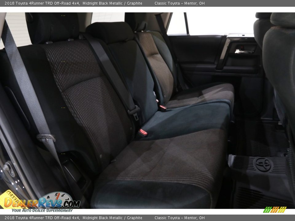 2018 Toyota 4Runner TRD Off-Road 4x4 Midnight Black Metallic / Graphite Photo #15