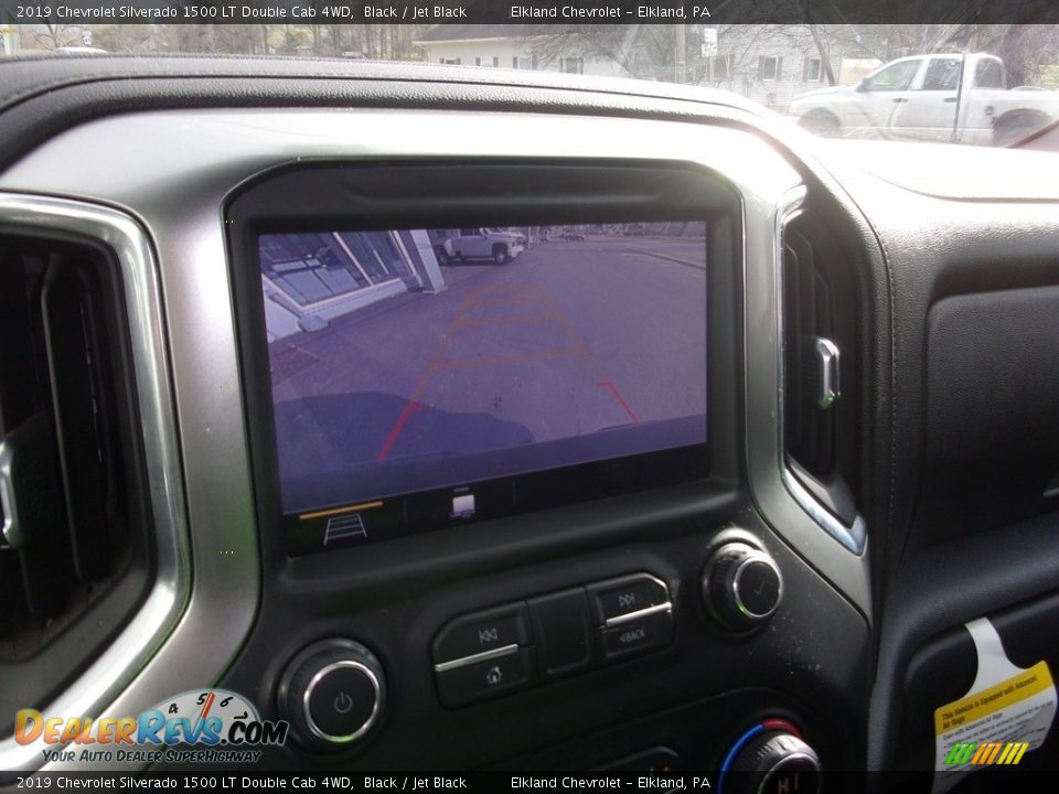 2019 Chevrolet Silverado 1500 LT Double Cab 4WD Black / Jet Black Photo #30