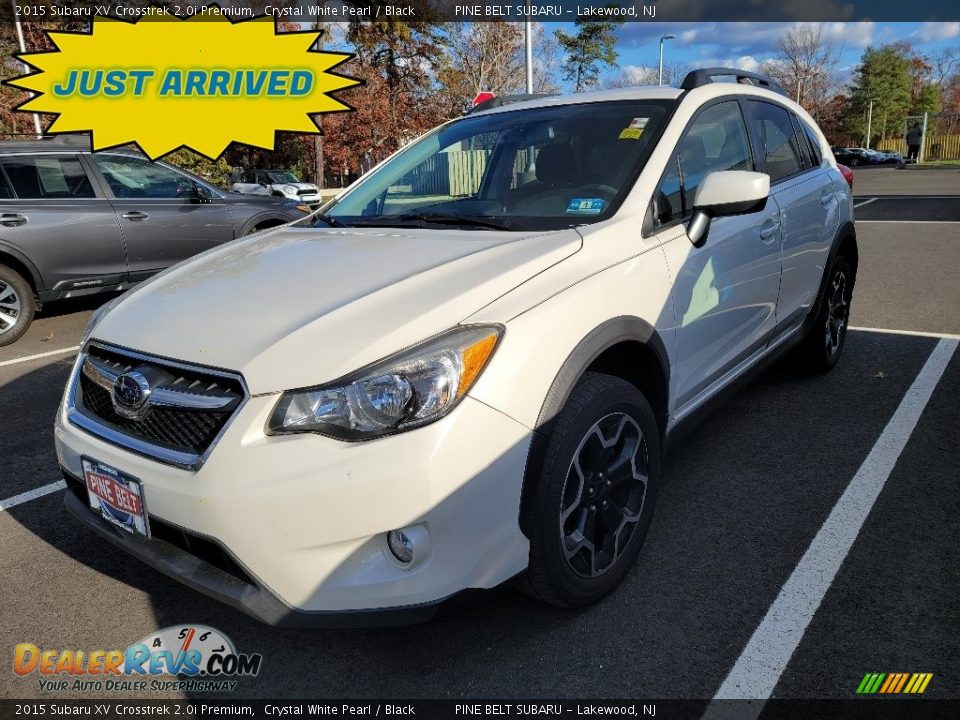 2015 Subaru XV Crosstrek 2.0i Premium Crystal White Pearl / Black Photo #1