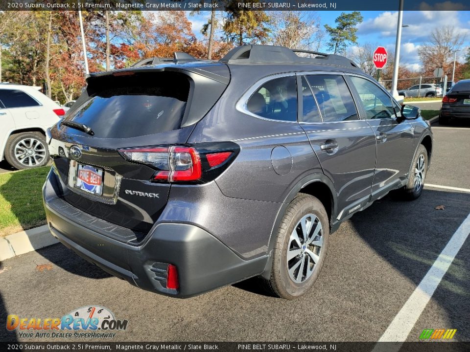 2020 Subaru Outback 2.5i Premium Magnetite Gray Metallic / Slate Black Photo #3