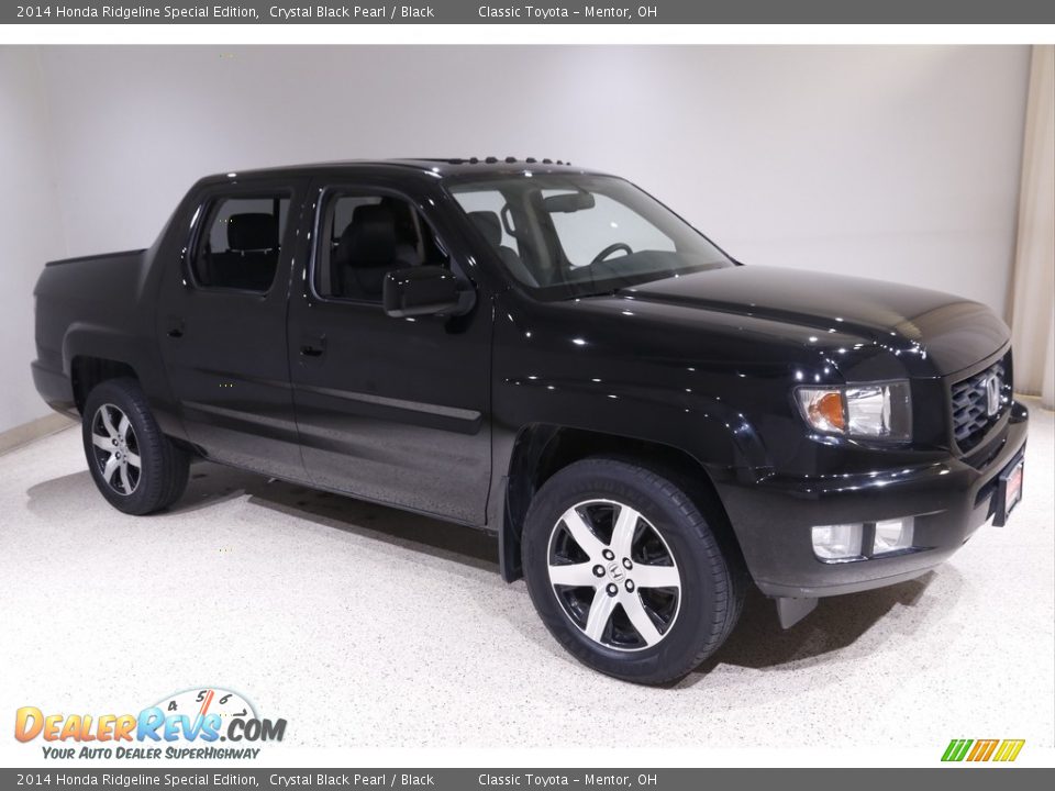2014 Honda Ridgeline Special Edition Crystal Black Pearl / Black Photo #1