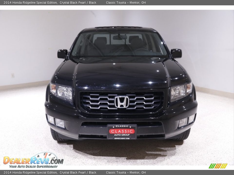 2014 Honda Ridgeline Special Edition Crystal Black Pearl / Black Photo #2