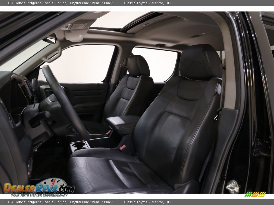 2014 Honda Ridgeline Special Edition Crystal Black Pearl / Black Photo #5