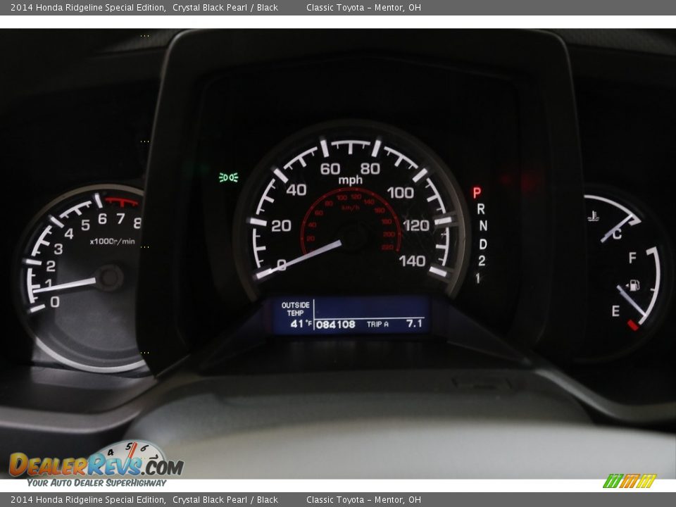 2014 Honda Ridgeline Special Edition Crystal Black Pearl / Black Photo #8