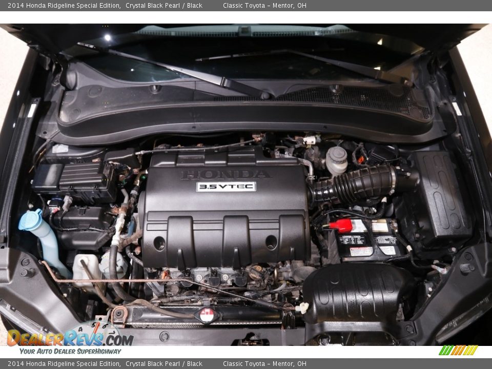 2014 Honda Ridgeline Special Edition Crystal Black Pearl / Black Photo #19