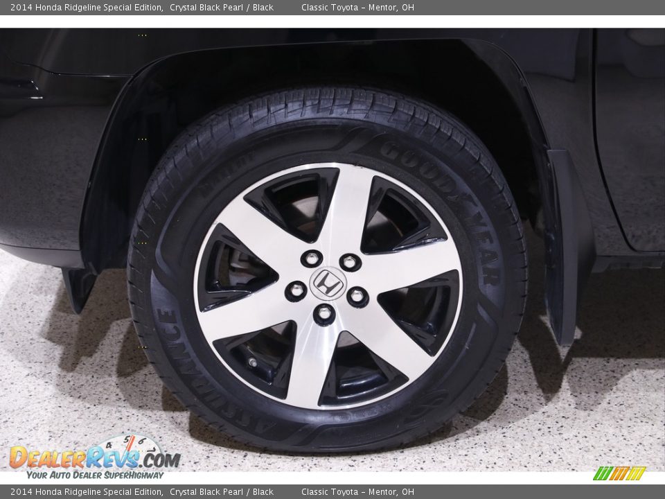 2014 Honda Ridgeline Special Edition Crystal Black Pearl / Black Photo #20