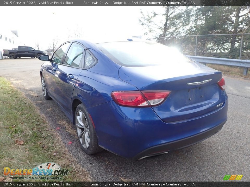 2015 Chrysler 200 S Vivid Blue Pearl / Black Photo #3