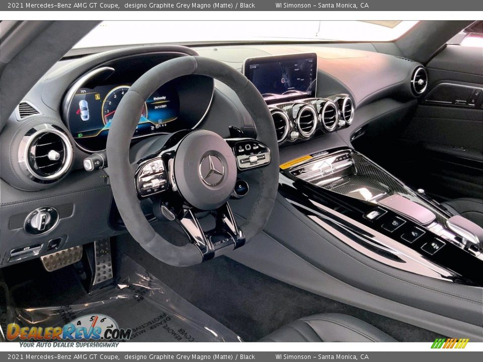 Dashboard of 2021 Mercedes-Benz AMG GT Coupe Photo #4