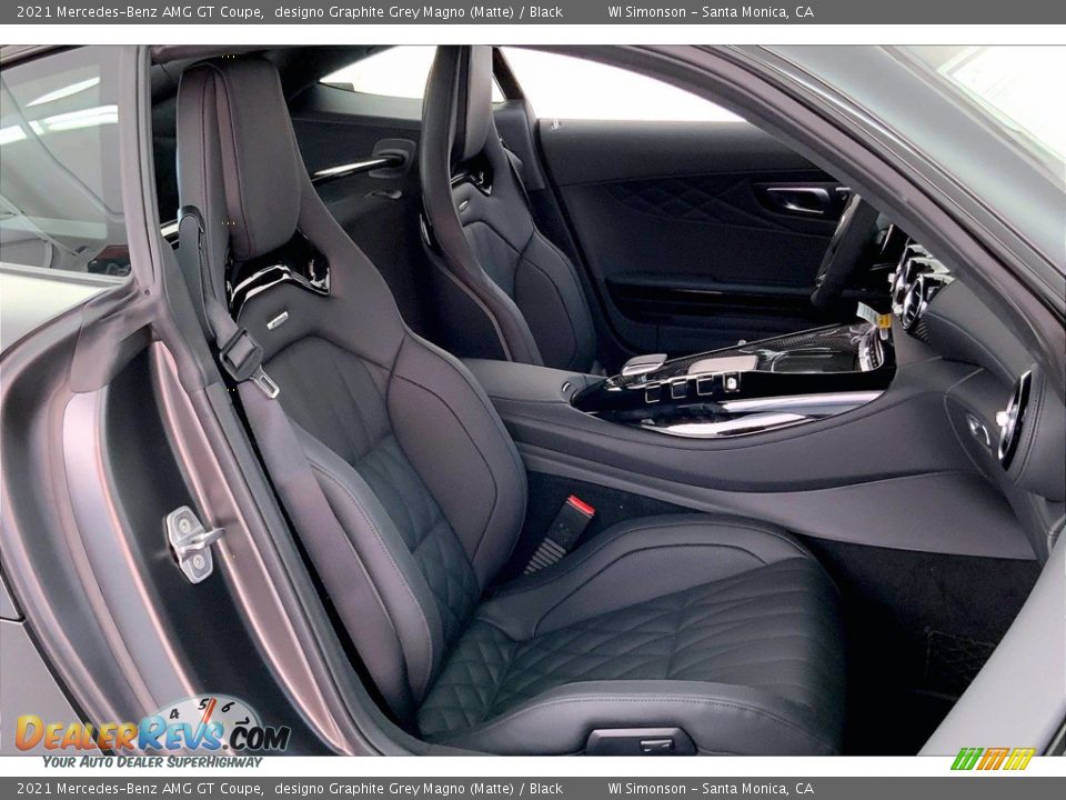 Black Interior - 2021 Mercedes-Benz AMG GT Coupe Photo #5