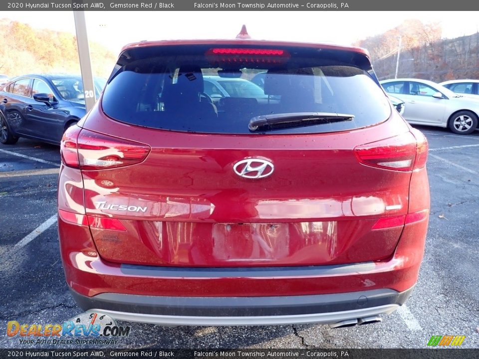 2020 Hyundai Tucson Sport AWD Gemstone Red / Black Photo #4