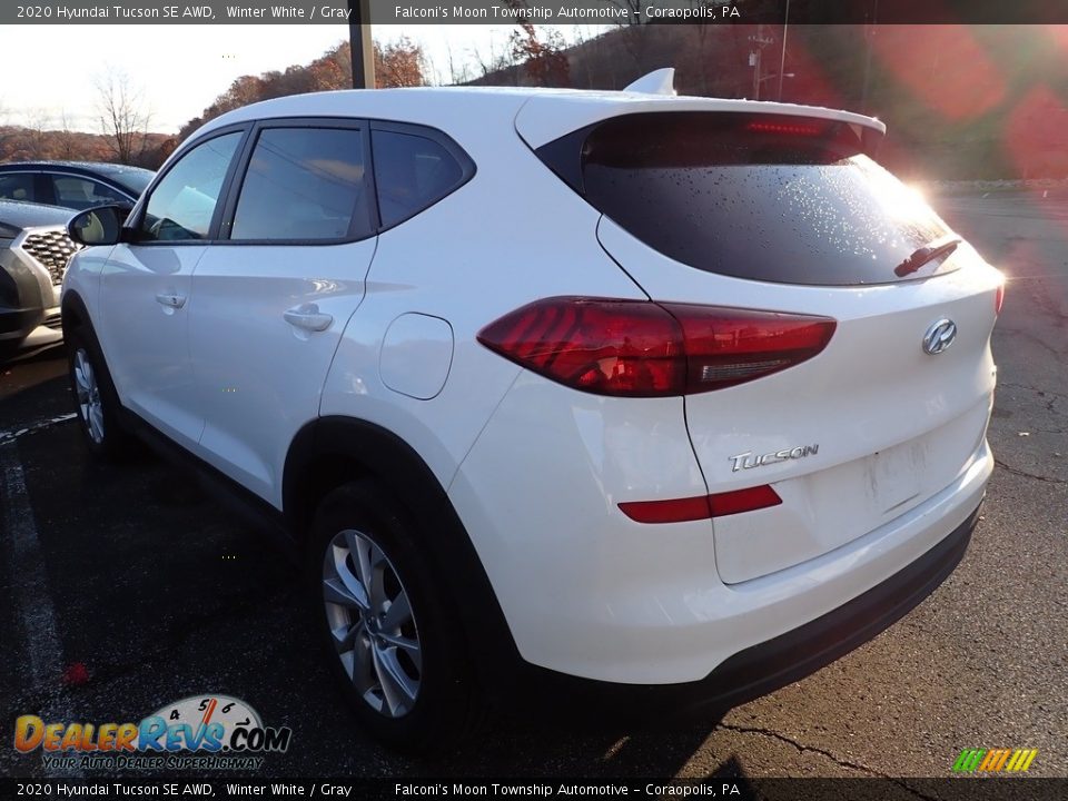 2020 Hyundai Tucson SE AWD Winter White / Gray Photo #2