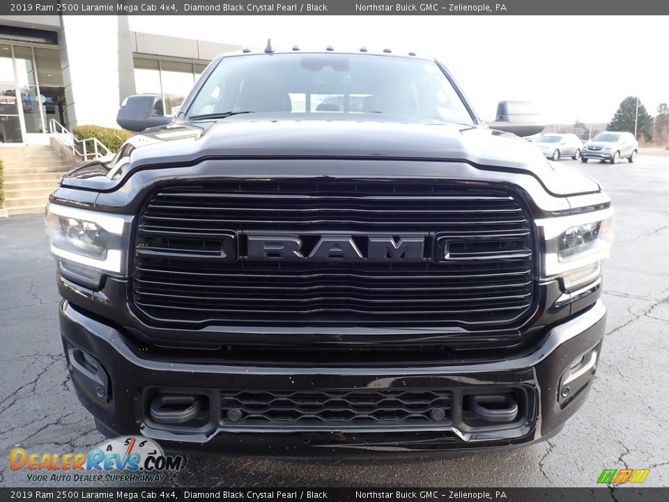 2019 Ram 2500 Laramie Mega Cab 4x4 Diamond Black Crystal Pearl / Black Photo #3