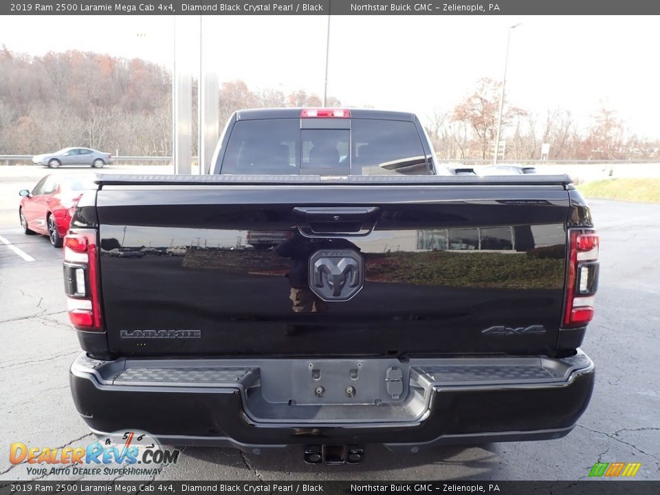 2019 Ram 2500 Laramie Mega Cab 4x4 Diamond Black Crystal Pearl / Black Photo #9