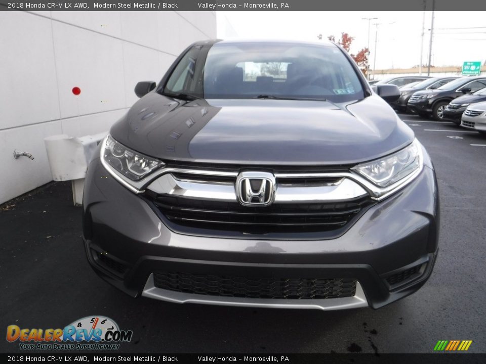 2018 Honda CR-V LX AWD Modern Steel Metallic / Black Photo #4