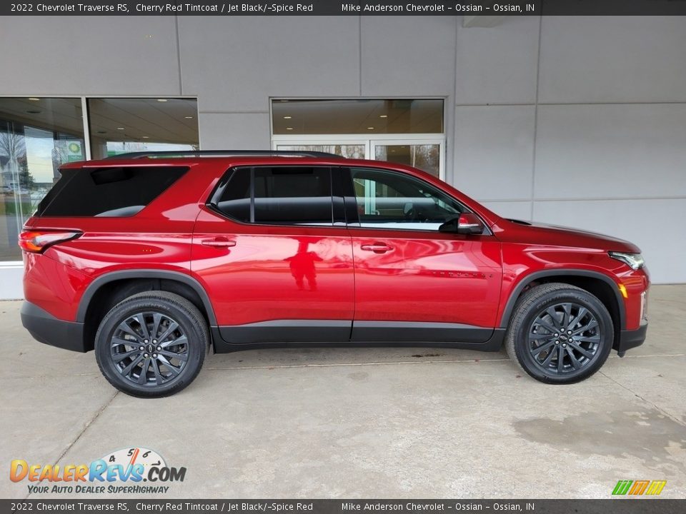 Cherry Red Tintcoat 2022 Chevrolet Traverse RS Photo #3