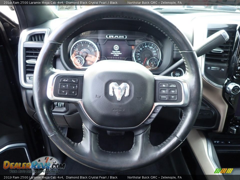 2019 Ram 2500 Laramie Mega Cab 4x4 Steering Wheel Photo #20