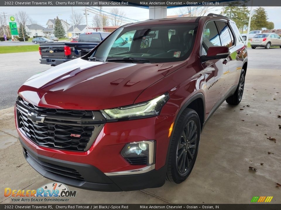 2022 Chevrolet Traverse RS Cherry Red Tintcoat / Jet Black/­Spice Red Photo #10