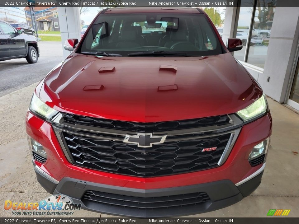2022 Chevrolet Traverse RS Cherry Red Tintcoat / Jet Black/­Spice Red Photo #11