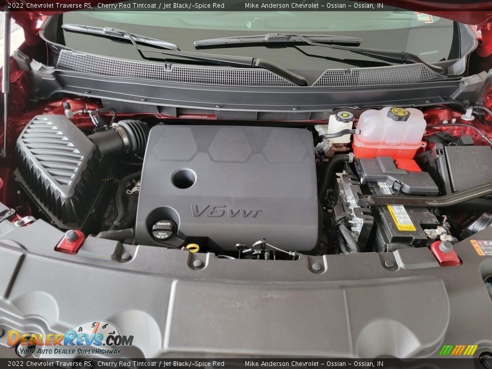2022 Chevrolet Traverse RS 3.6 Liter DFI DOHC 24-Valve VVT V6 Engine Photo #12