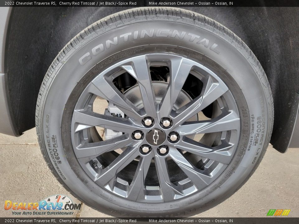 2022 Chevrolet Traverse RS Wheel Photo #14