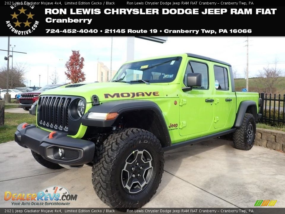 2021 Jeep Gladiator Mojave 4x4 Limited Edition Gecko / Black Photo #1