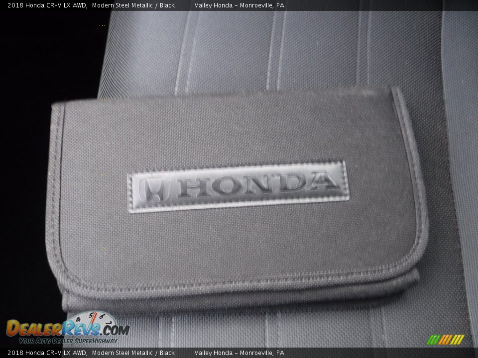 2018 Honda CR-V LX AWD Modern Steel Metallic / Black Photo #22