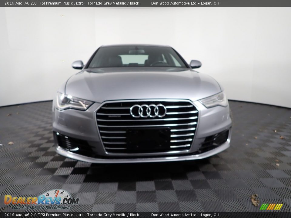 2016 Audi A6 2.0 TFSI Premium Plus quattro Tornado Grey Metallic / Black Photo #6