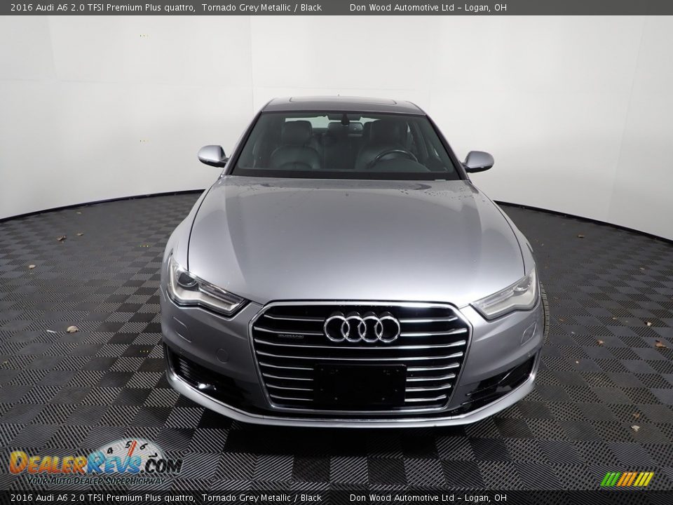 2016 Audi A6 2.0 TFSI Premium Plus quattro Tornado Grey Metallic / Black Photo #7