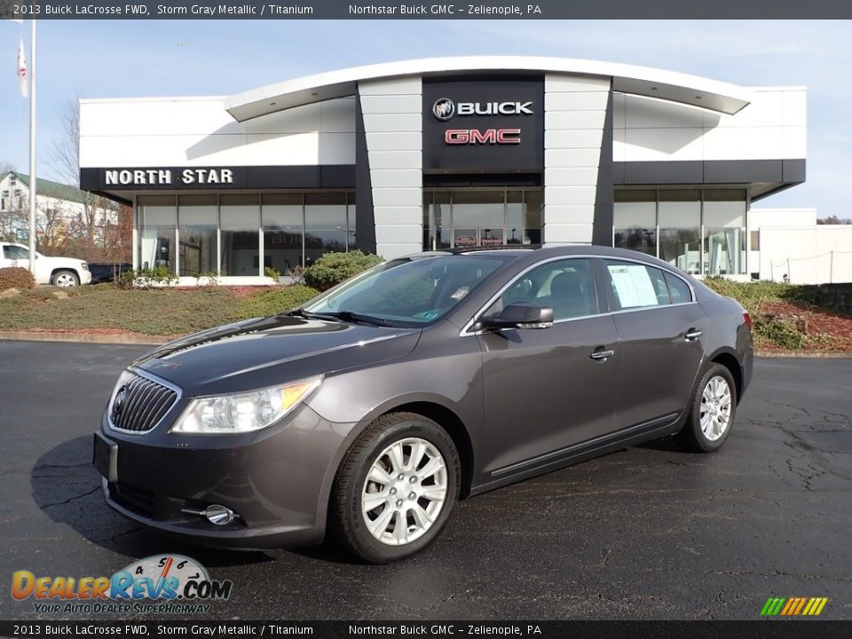 2013 Buick LaCrosse FWD Storm Gray Metallic / Titanium Photo #1