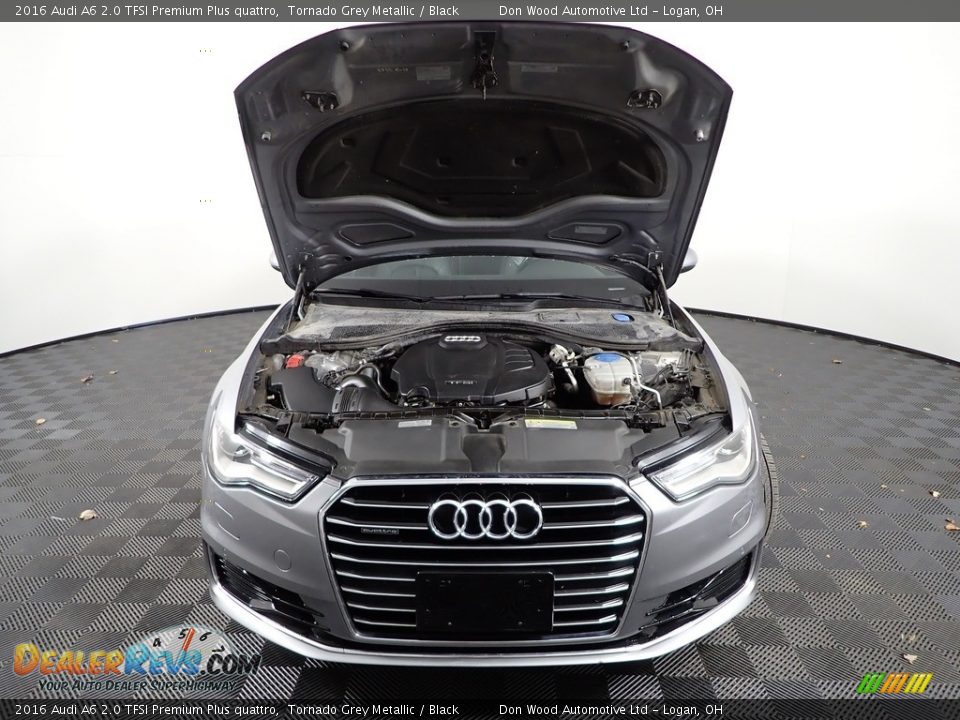 2016 Audi A6 2.0 TFSI Premium Plus quattro Tornado Grey Metallic / Black Photo #8