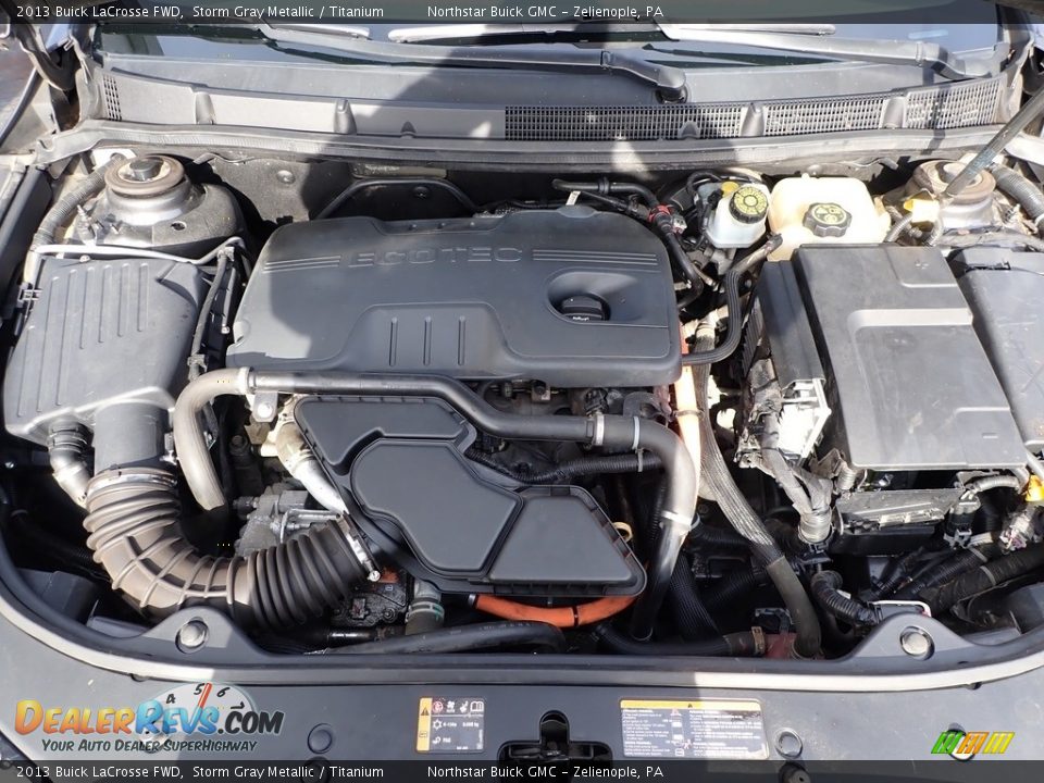 2013 Buick LaCrosse FWD Storm Gray Metallic / Titanium Photo #2