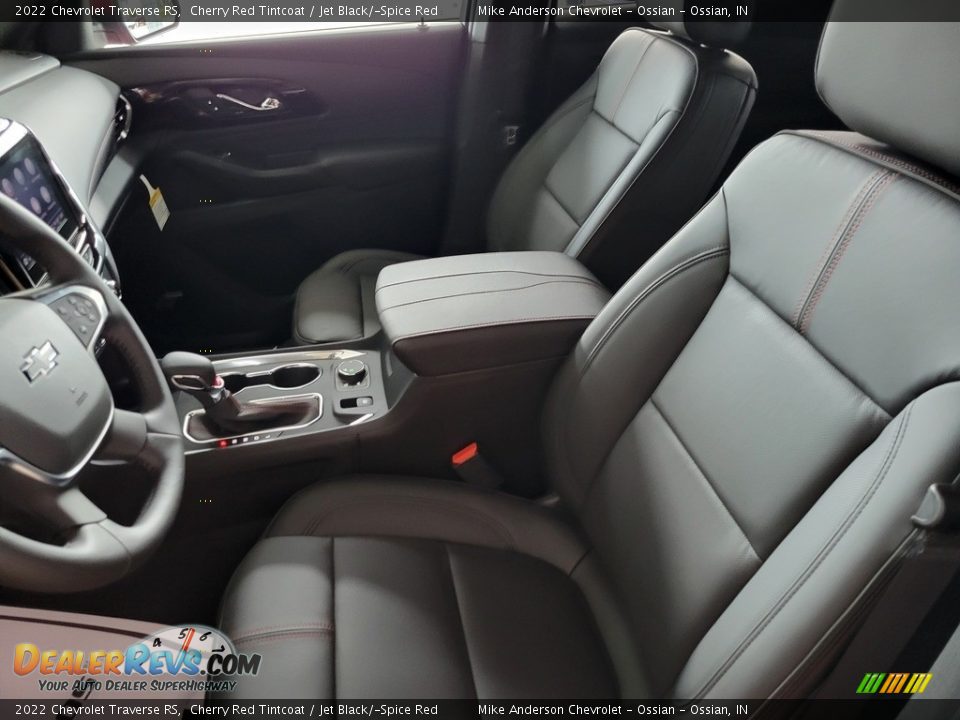 Front Seat of 2022 Chevrolet Traverse RS Photo #17