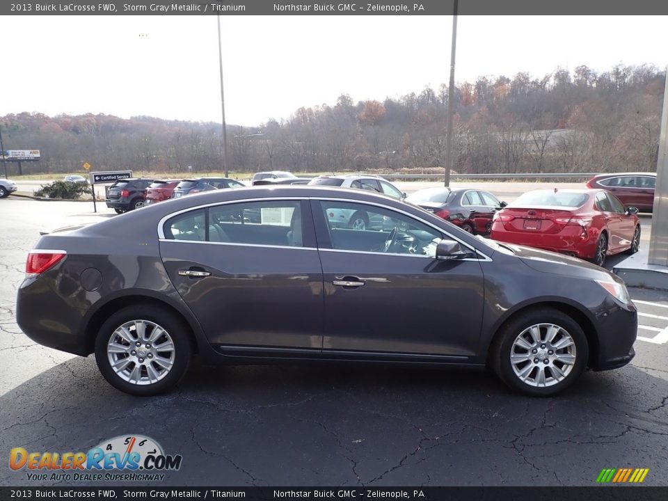 2013 Buick LaCrosse FWD Storm Gray Metallic / Titanium Photo #5