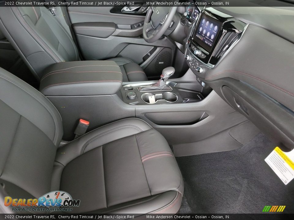 Front Seat of 2022 Chevrolet Traverse RS Photo #20