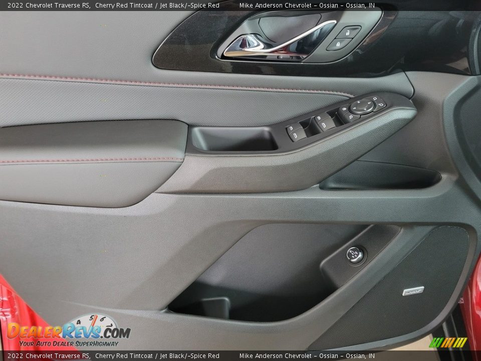 Door Panel of 2022 Chevrolet Traverse RS Photo #22