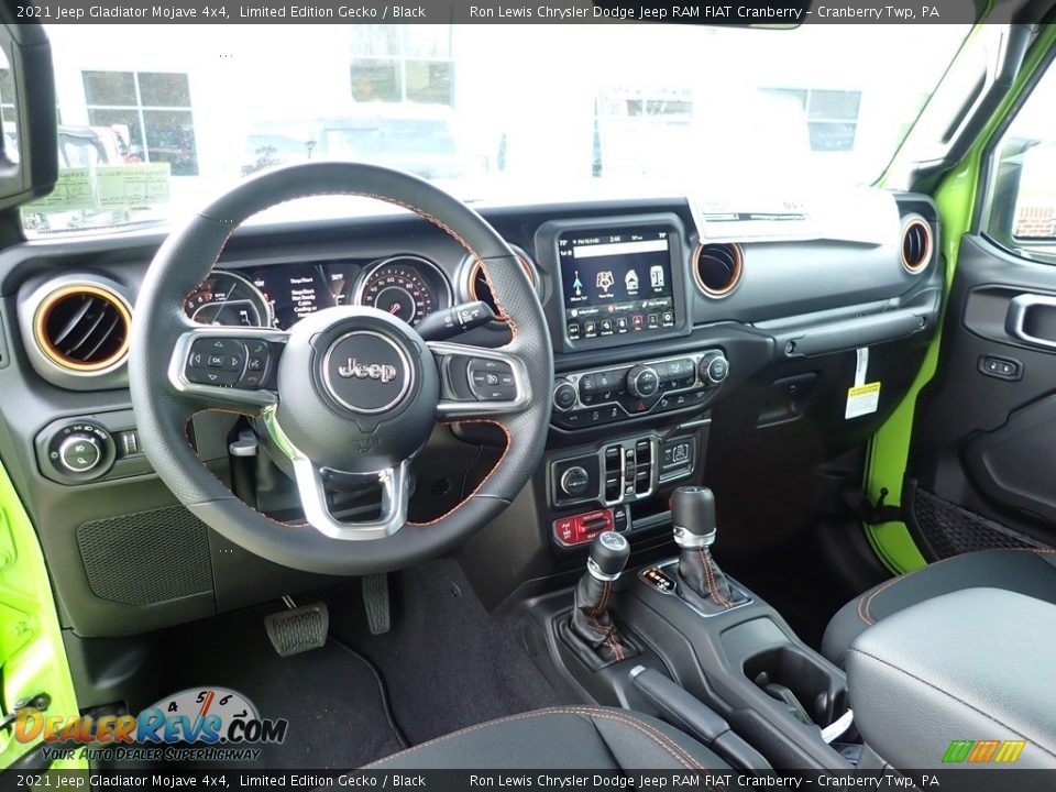 Dashboard of 2021 Jeep Gladiator Mojave 4x4 Photo #14