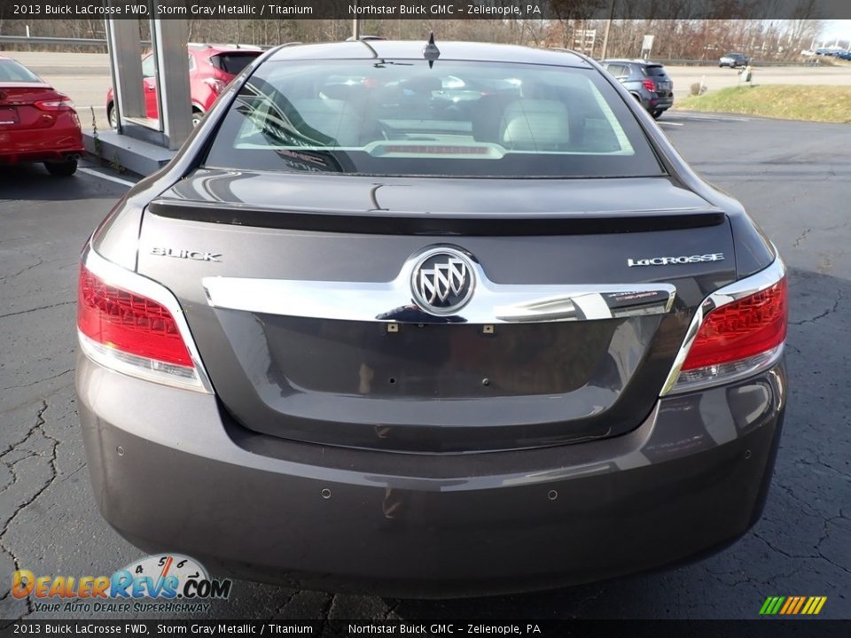 2013 Buick LaCrosse FWD Storm Gray Metallic / Titanium Photo #11