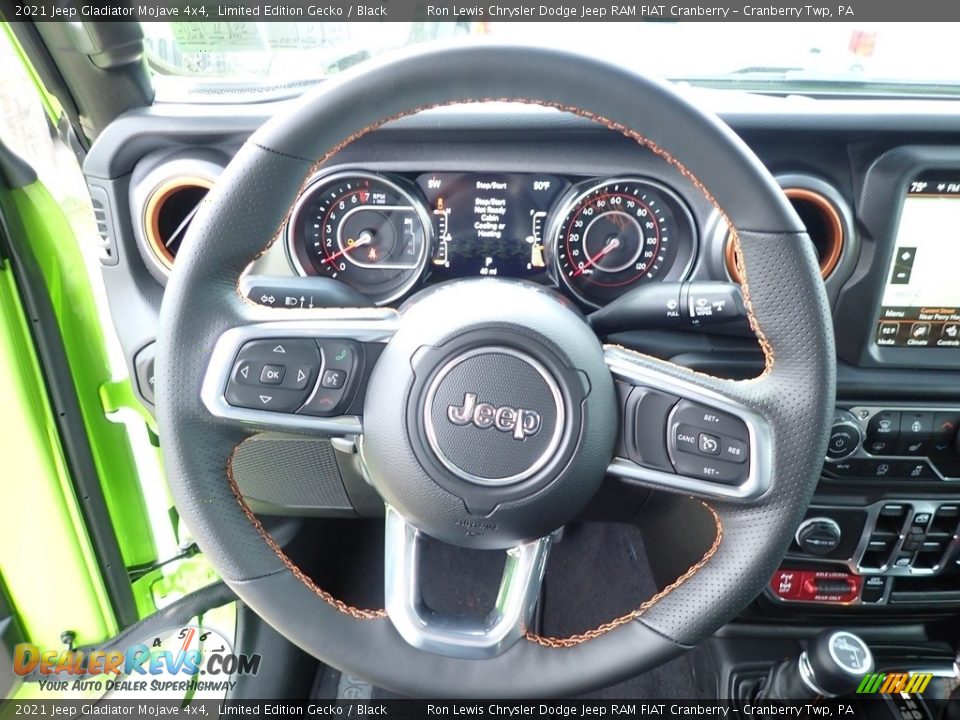 2021 Jeep Gladiator Mojave 4x4 Steering Wheel Photo #16