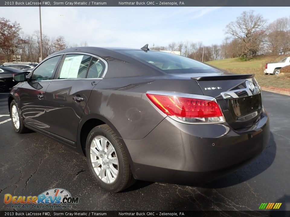 2013 Buick LaCrosse FWD Storm Gray Metallic / Titanium Photo #13