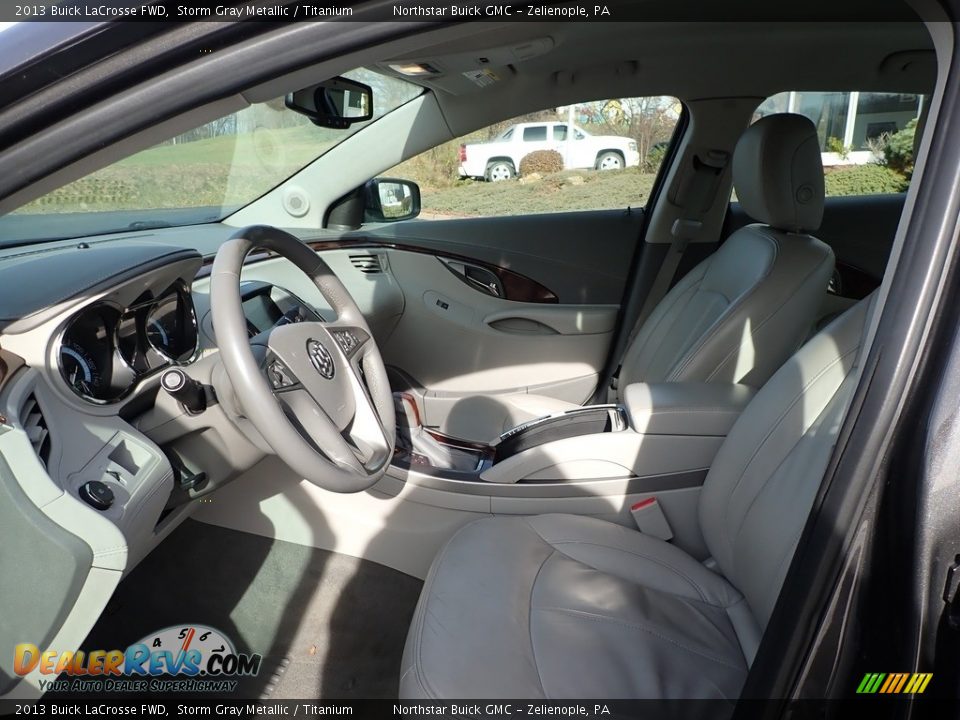 2013 Buick LaCrosse FWD Storm Gray Metallic / Titanium Photo #17