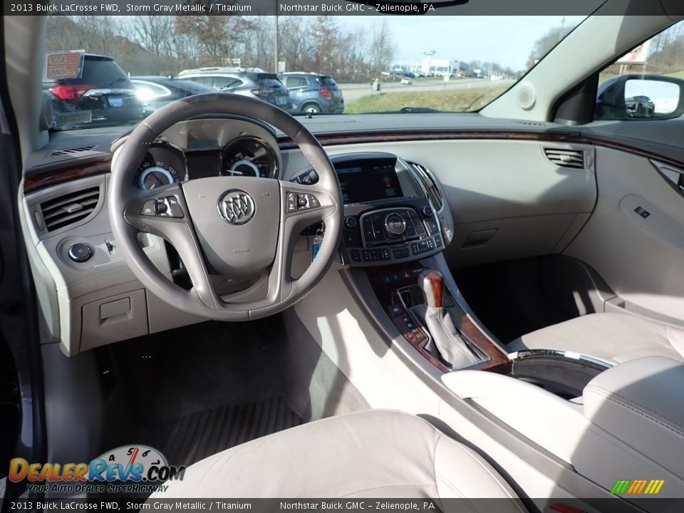 2013 Buick LaCrosse FWD Storm Gray Metallic / Titanium Photo #19