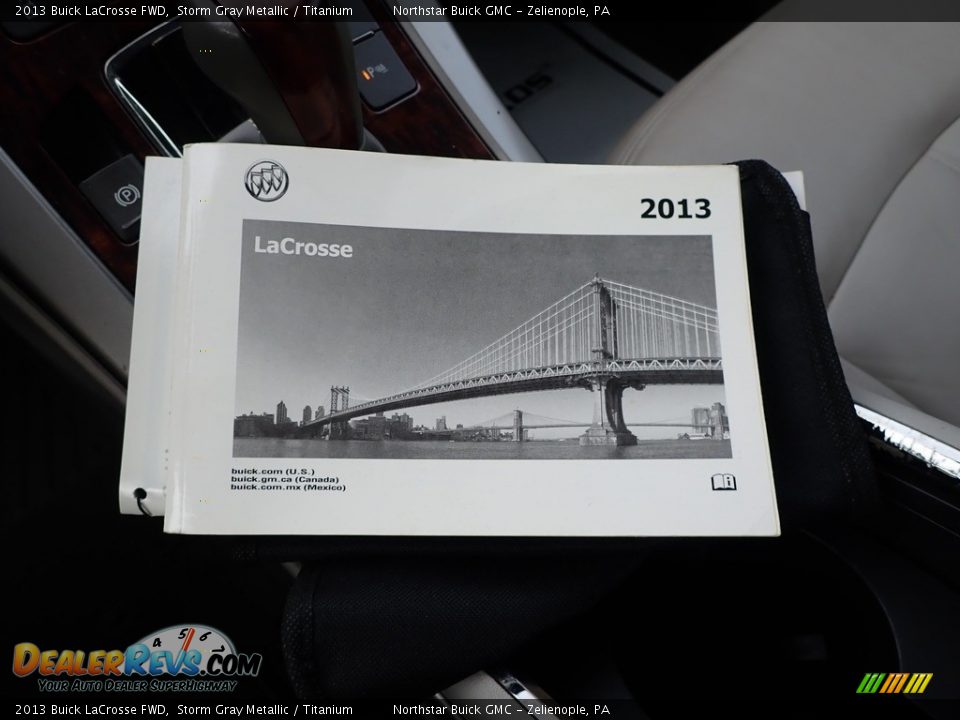 2013 Buick LaCrosse FWD Storm Gray Metallic / Titanium Photo #29