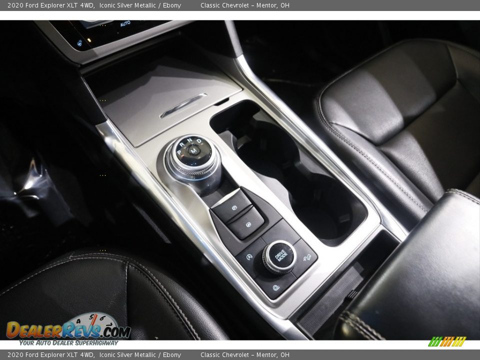 2020 Ford Explorer XLT 4WD Iconic Silver Metallic / Ebony Photo #13